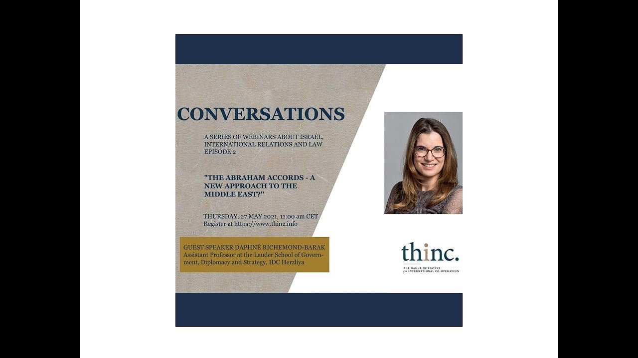 Video Thumbnail: Conversations Episode 2 - The Abraham Accords